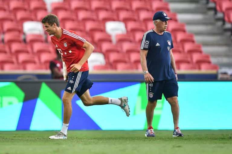 Ancelotti e Muller