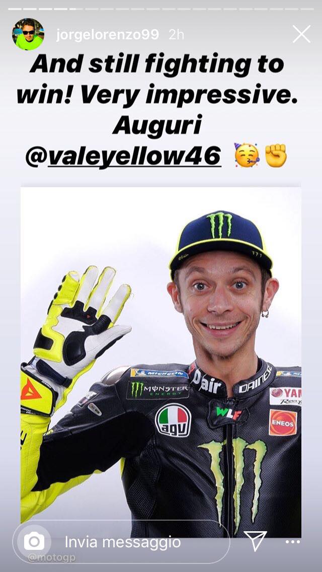 jorge lorenzo valentino rossi