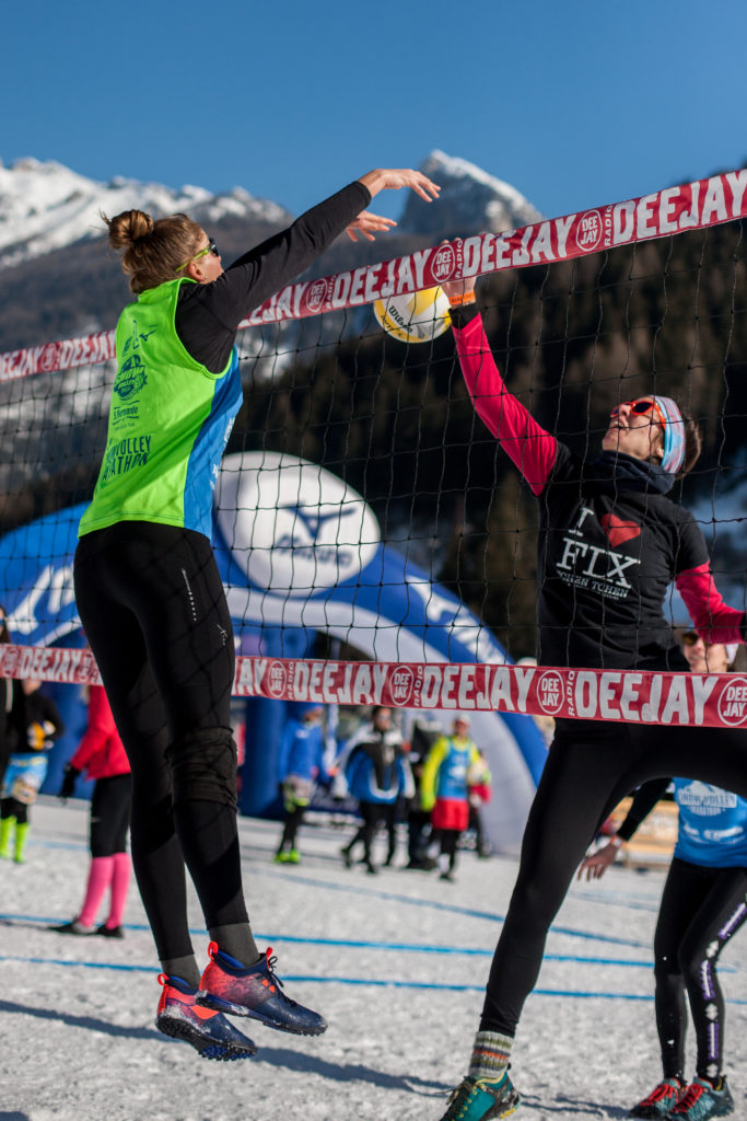 mizuno snow volley marathon