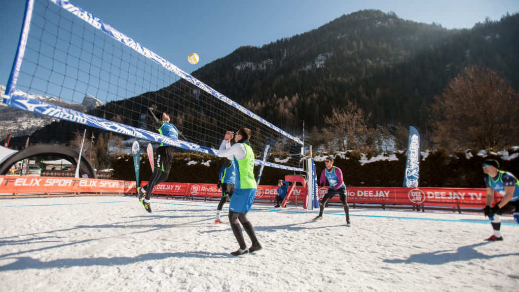 mizuno snow volley marathon