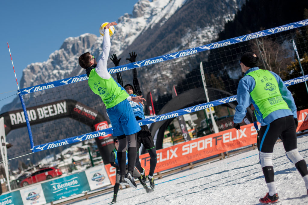 mizuno snow volley marathon