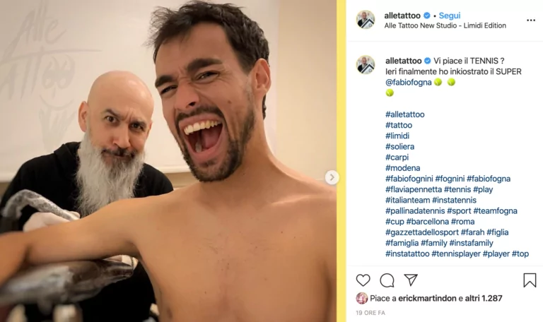 tatuaggio fognini