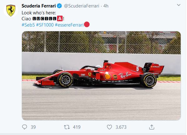 vettel ferrari lucilla