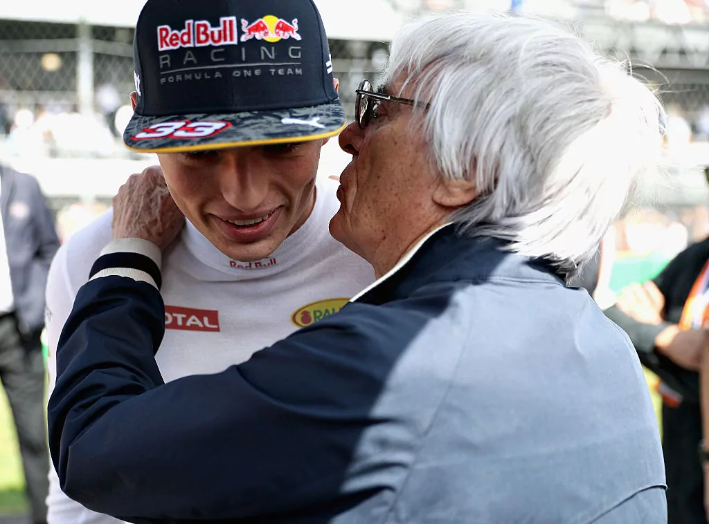Verstappen e Ecclestone