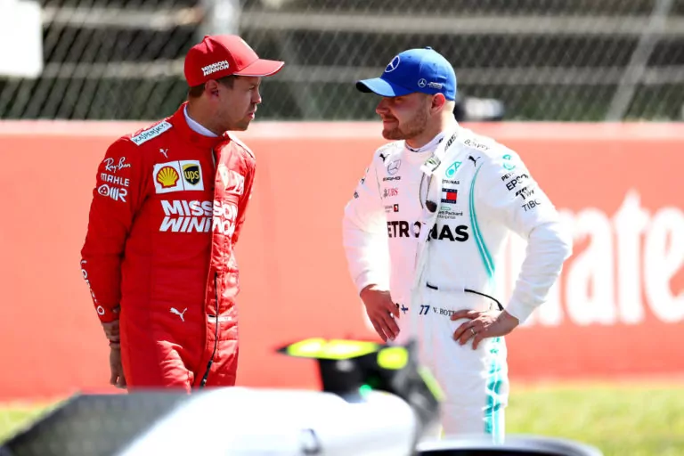 Bottas e Vettel