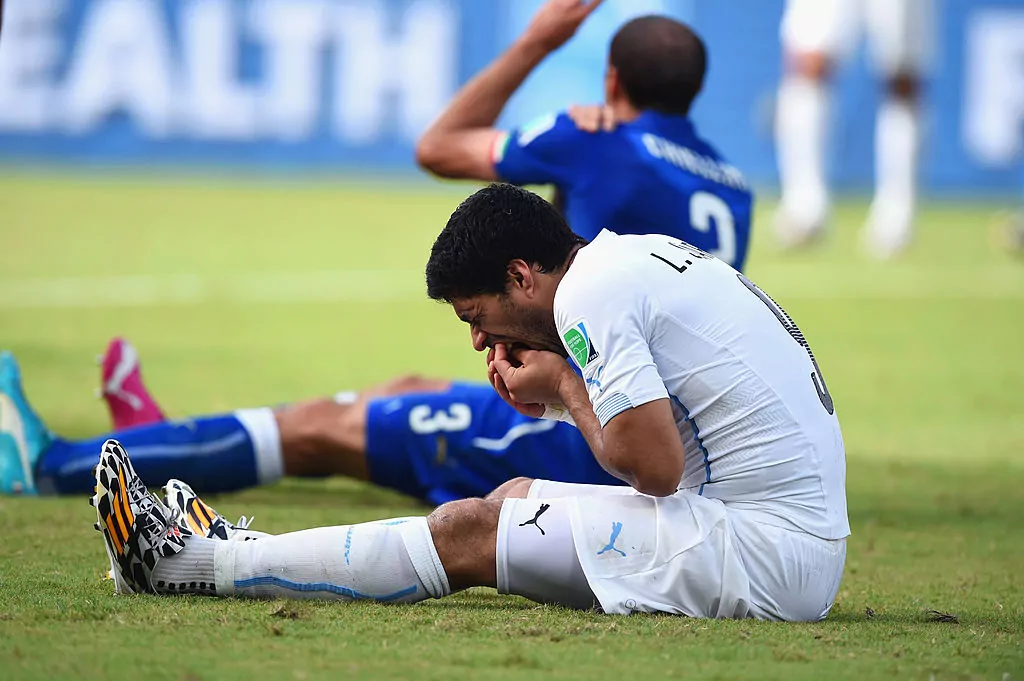 Chiellini e Suarez