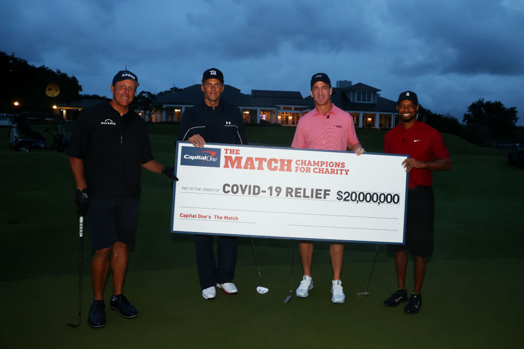 Woods e Mickelson