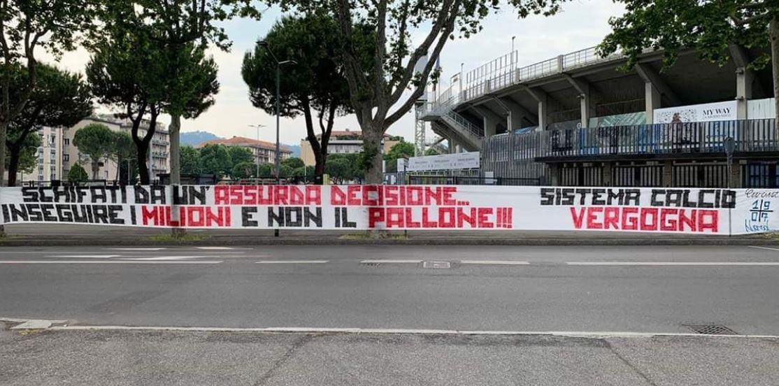 striscione atalanta