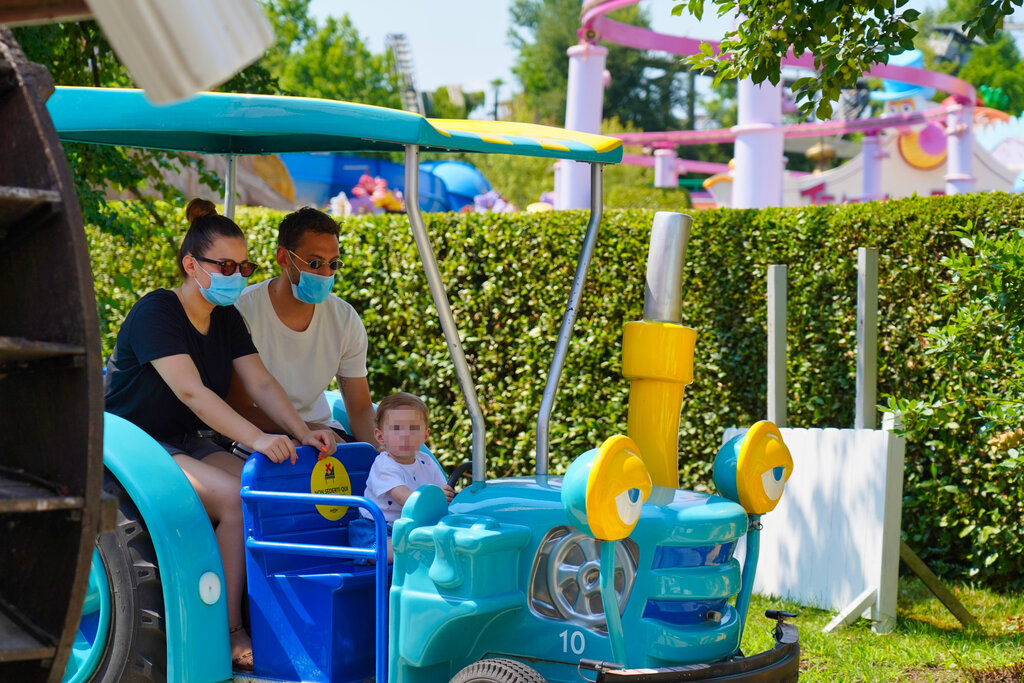 Hakan Calhanoglu a Gardaland