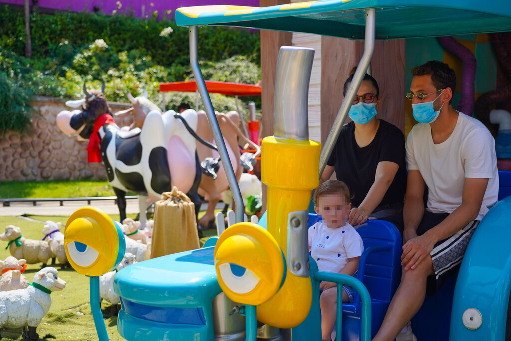Hakan Calhanoglu a Gardaland