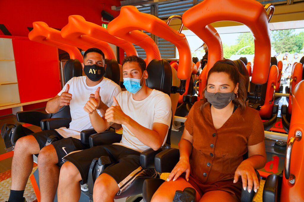 Hakan Calhanoglu a Gardaland