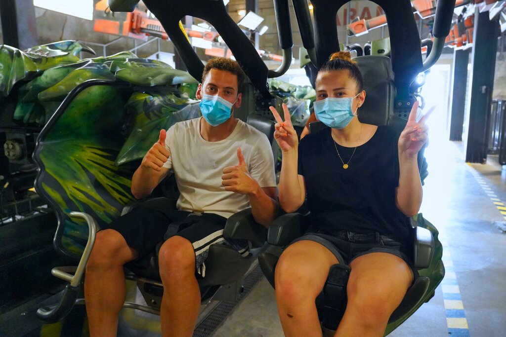 Hakan Calhanoglu a Gardaland