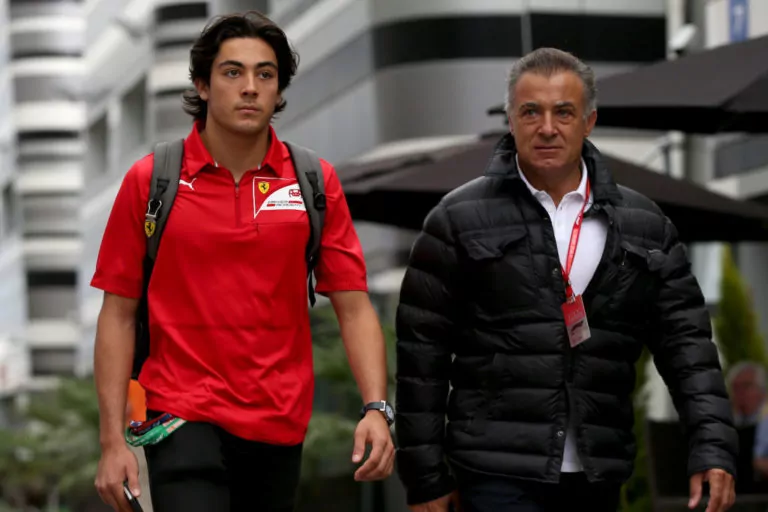 Jean Alesi e Giuliano Alesi