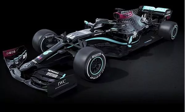 Mercedes 2020 nuova livrea