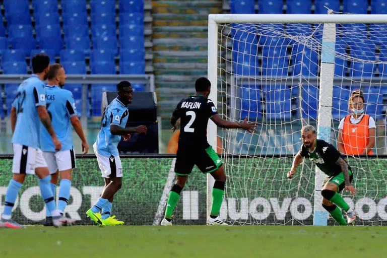 Caputo Lazio-Sassuolo