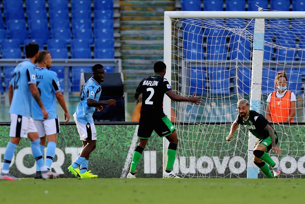 Caputo Lazio-Sassuolo