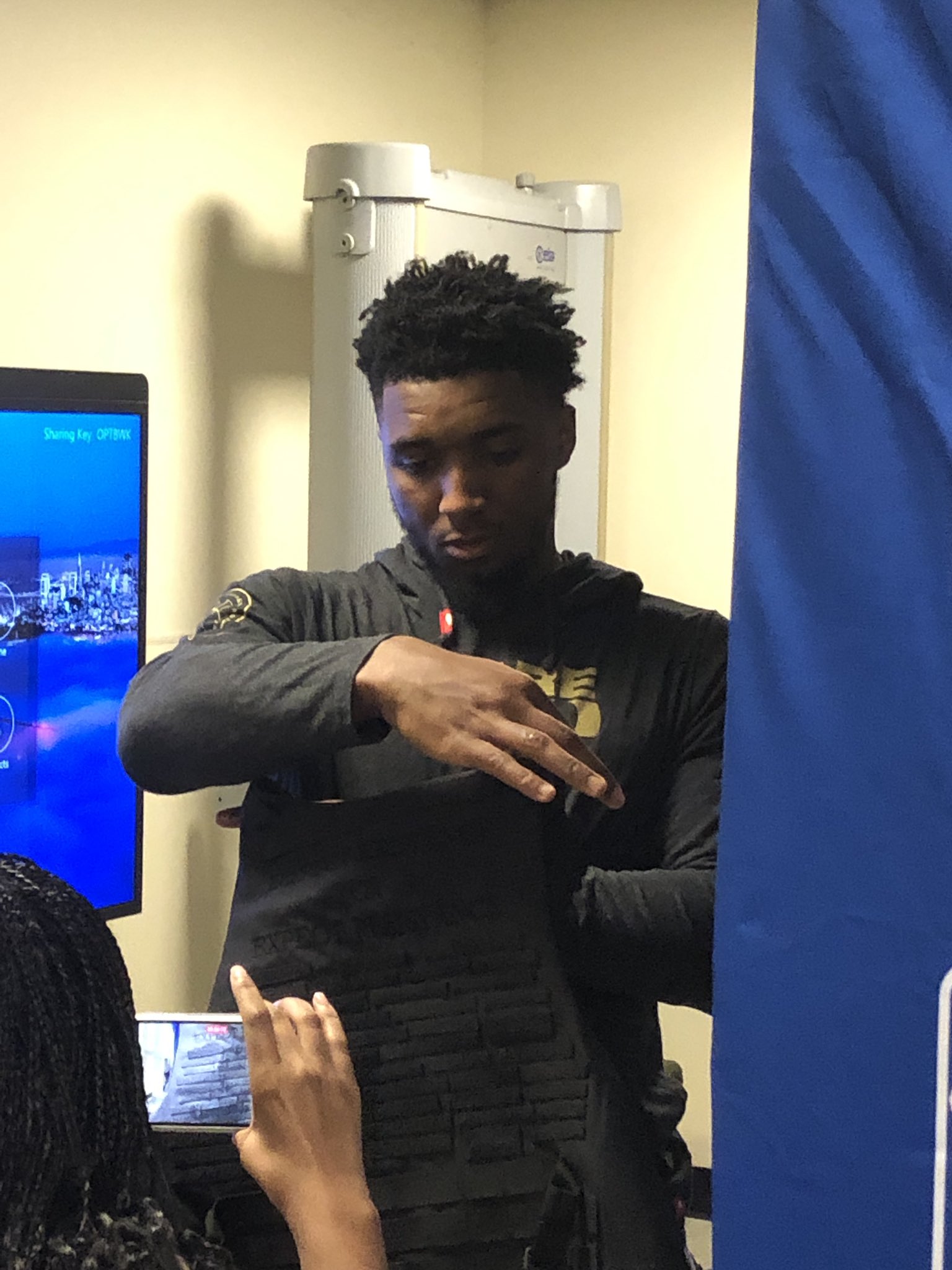 Donovan Mitchell giubotto antiproiettile
