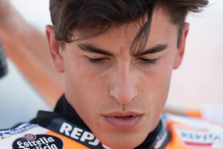 Marquez triste