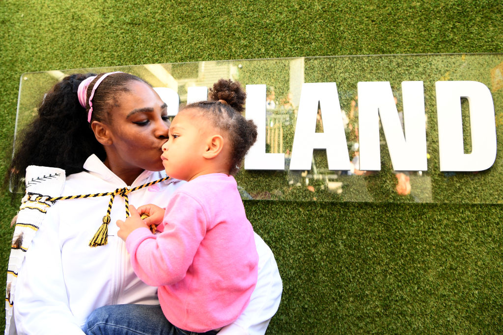 Serena Williams e figlia