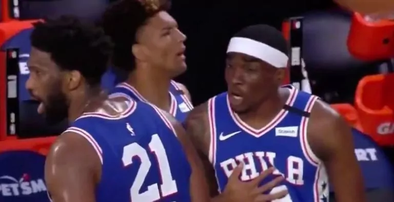 Embiid Milton rimprovero Sixers