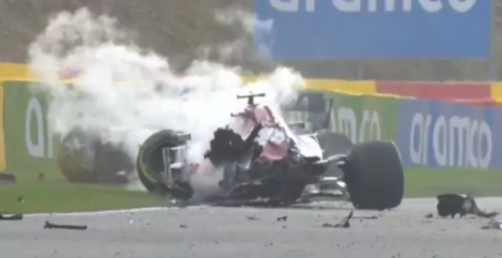 Incidente Giovinazzi Russell Gp Belgio