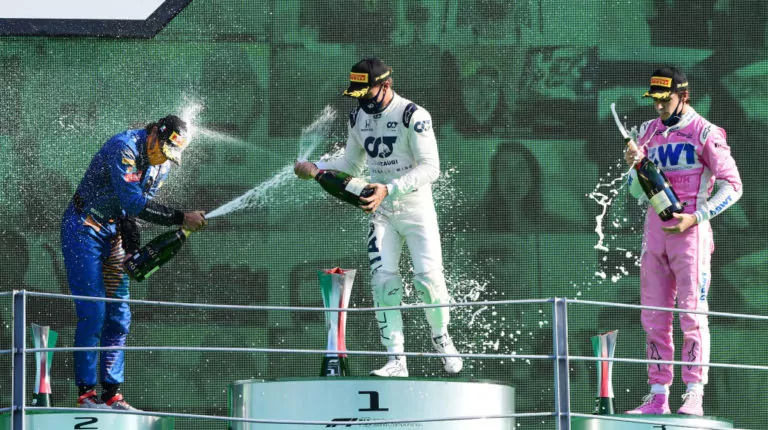 podio GP Monza