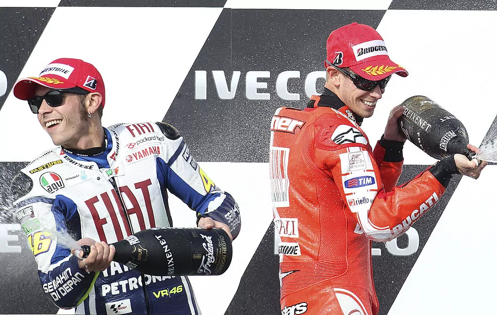 valentino rossi casey stoner