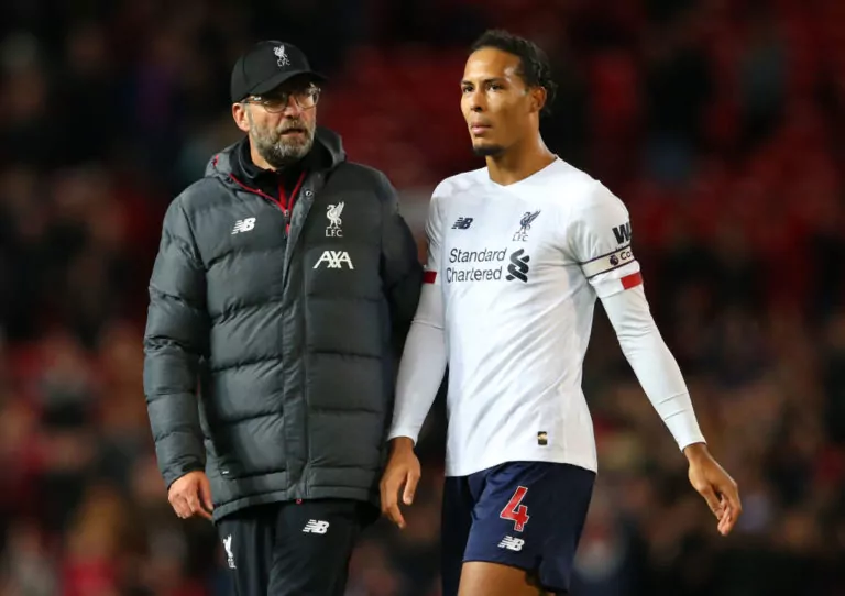 Klopp e Van Dijk