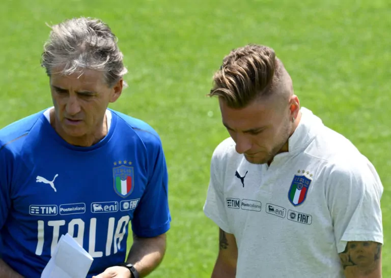 Immobile e Mancini