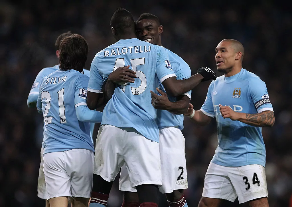 Balotelli e Richards