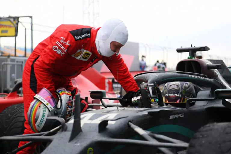 Hamilton e Vettel