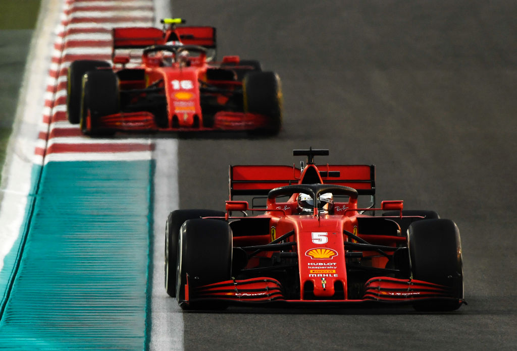 Vettel e Leclerc