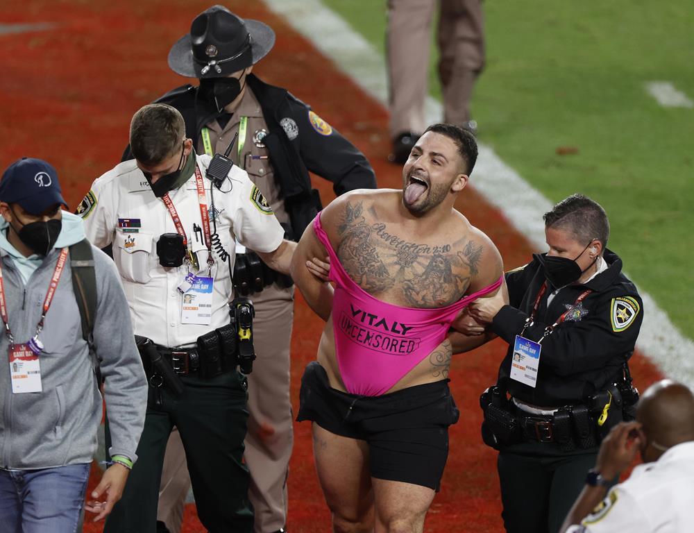 invasione di campo super bowl