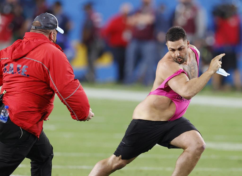 invasione di campo super bowl