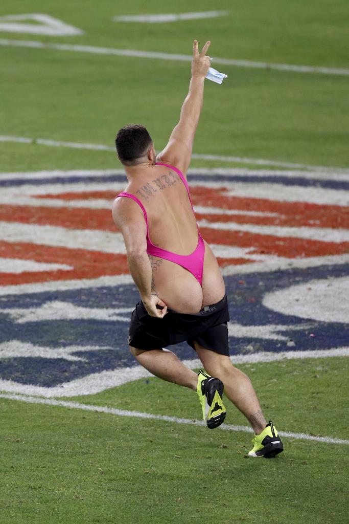 invasione di campo super bowl