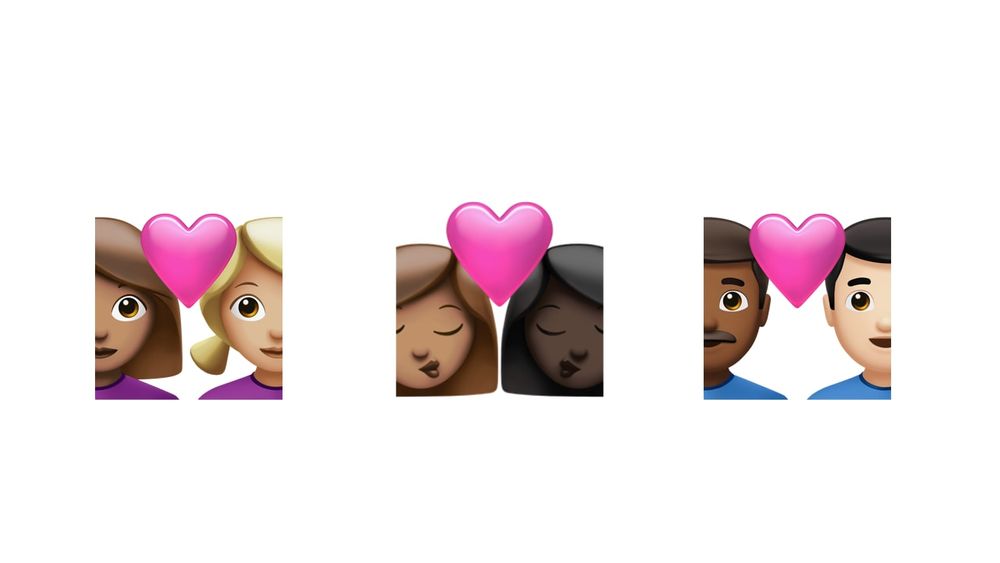 nuove emoji coppie