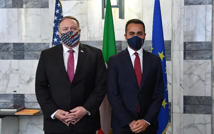 Di Maio e Pompeo