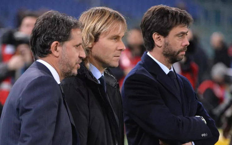 Agnelli, Nedved e Paratici