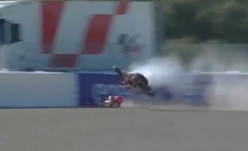 caduta marc marquez