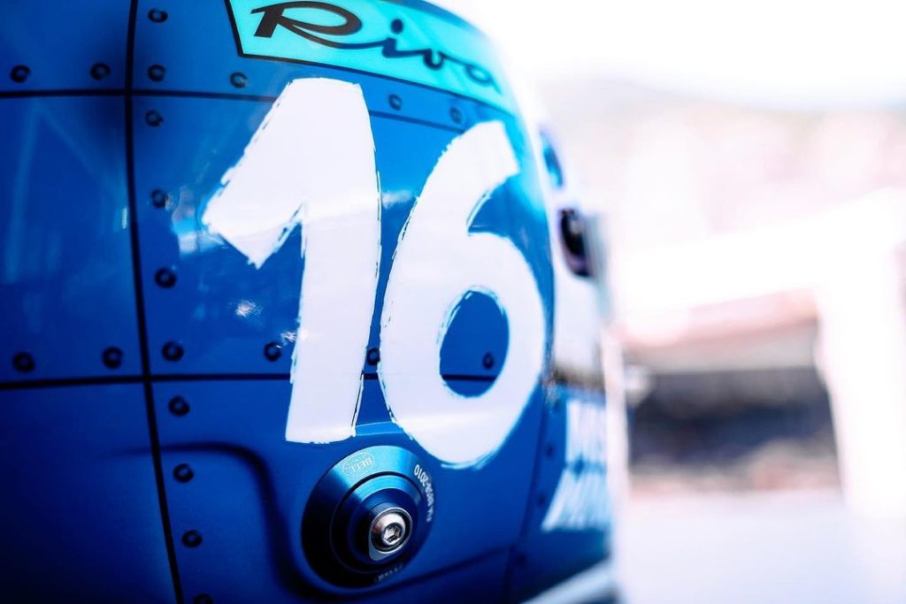 casco leclerc gp monaco