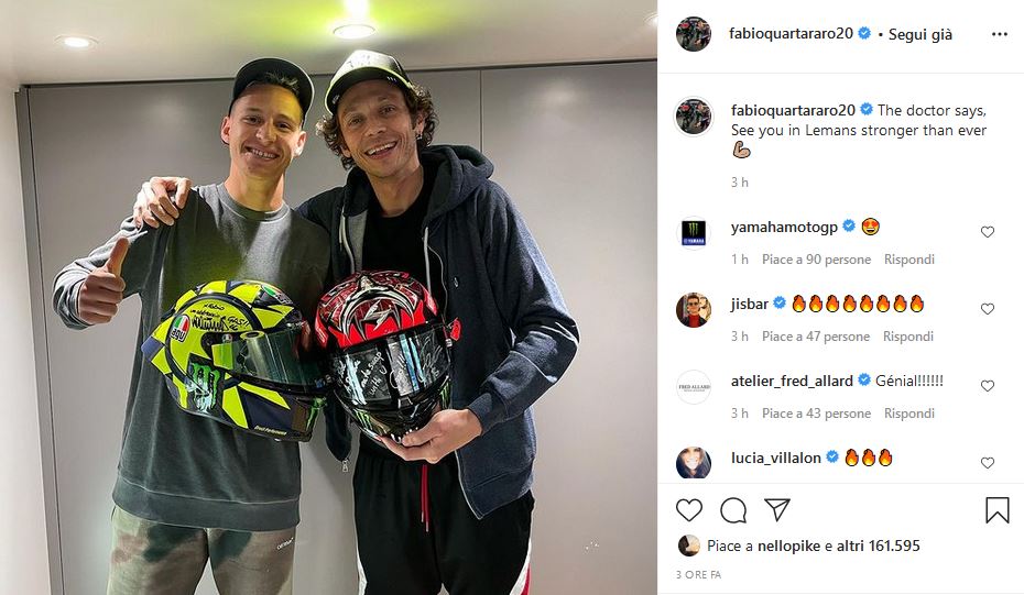 quartararo valentino rossi