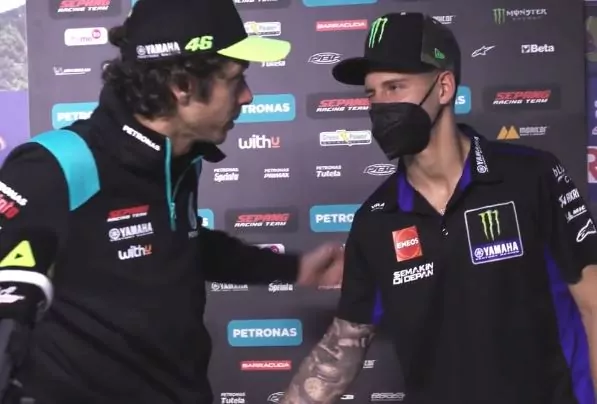 valentino rossi fabio quartararo