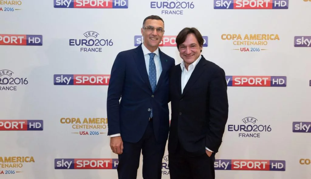 Caressa e Bergomi