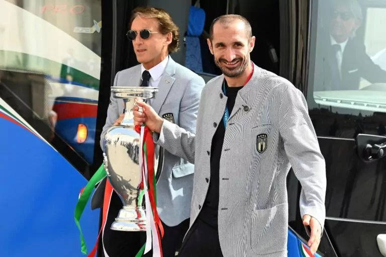 Chiellini e Mancini