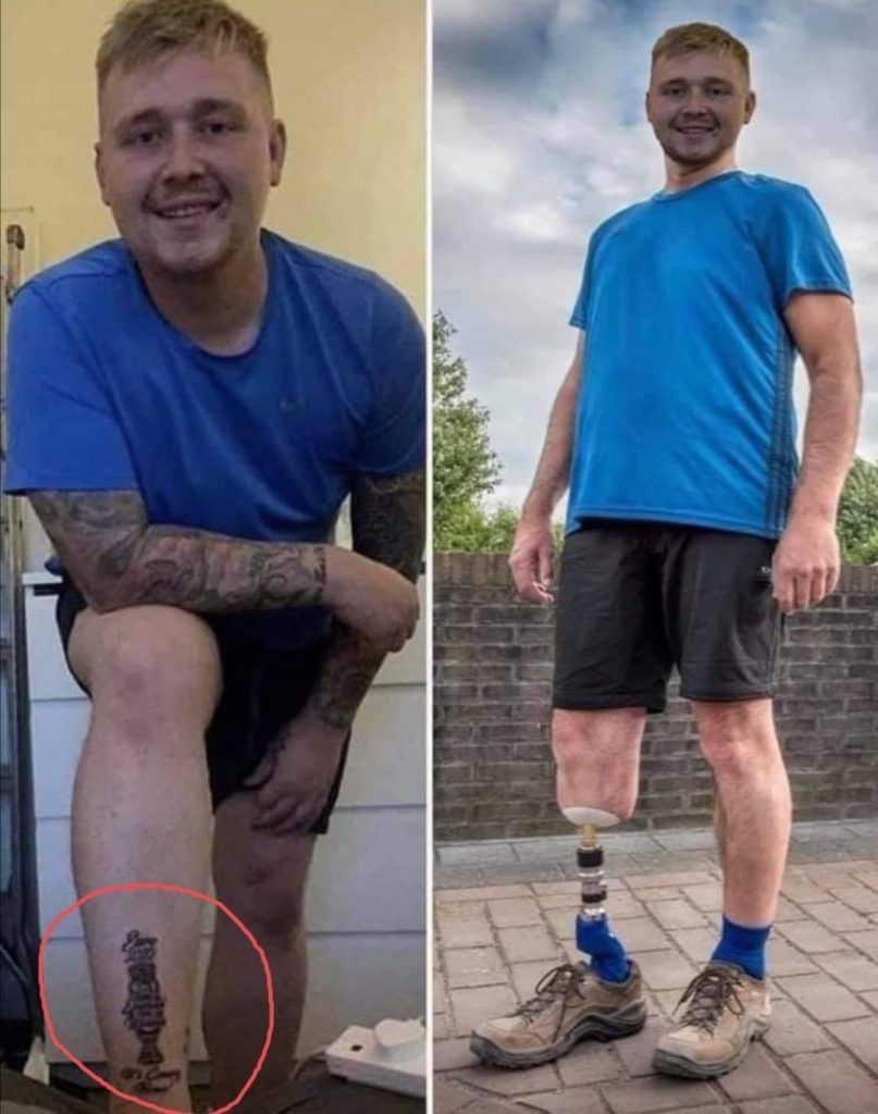 tifoso inglese tatuaggio europei