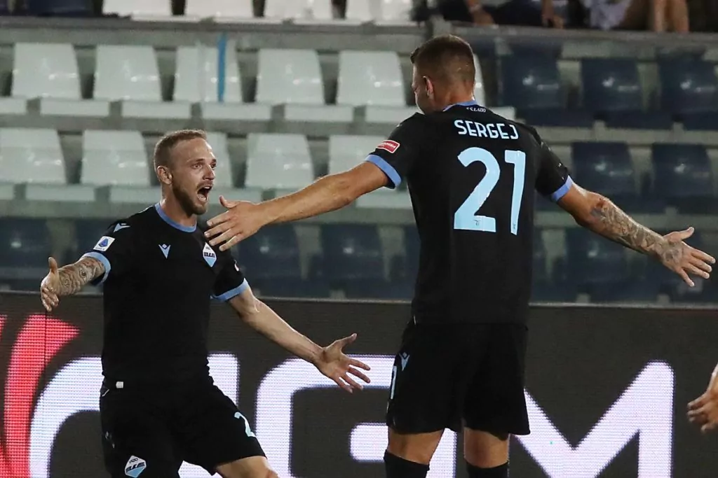 Lazzari e Milinkovic