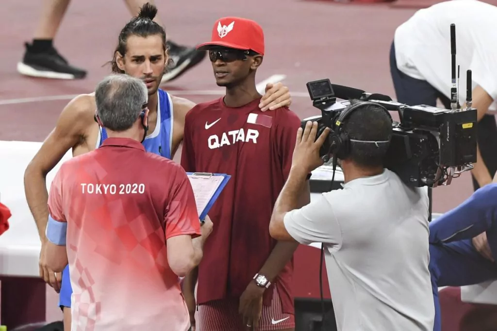 Tamberi e Barshim
