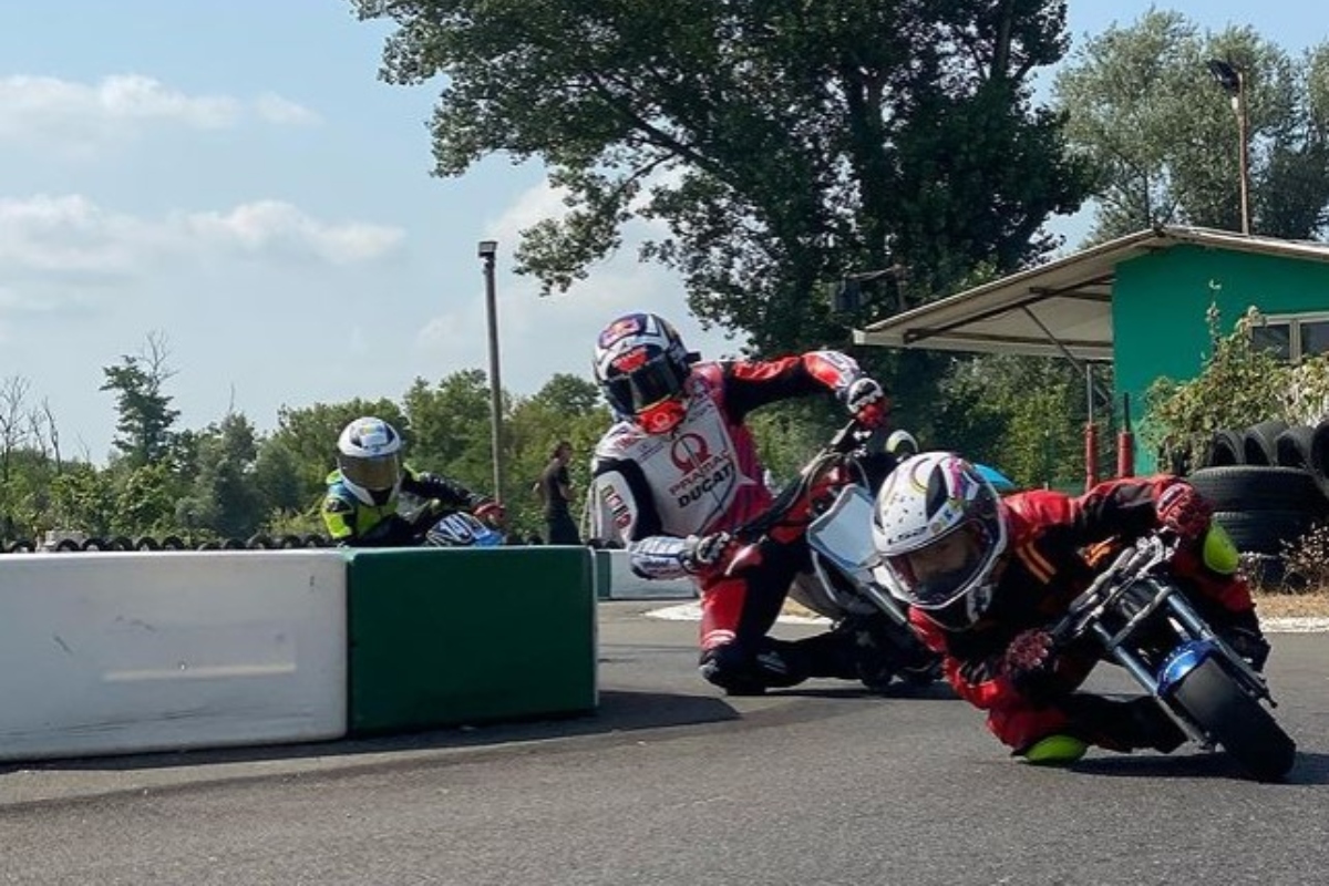 Zarco in minimoto