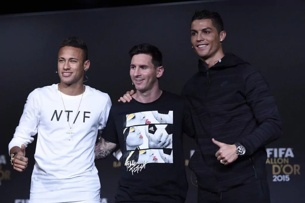 cristiano ronaldo messi neymar