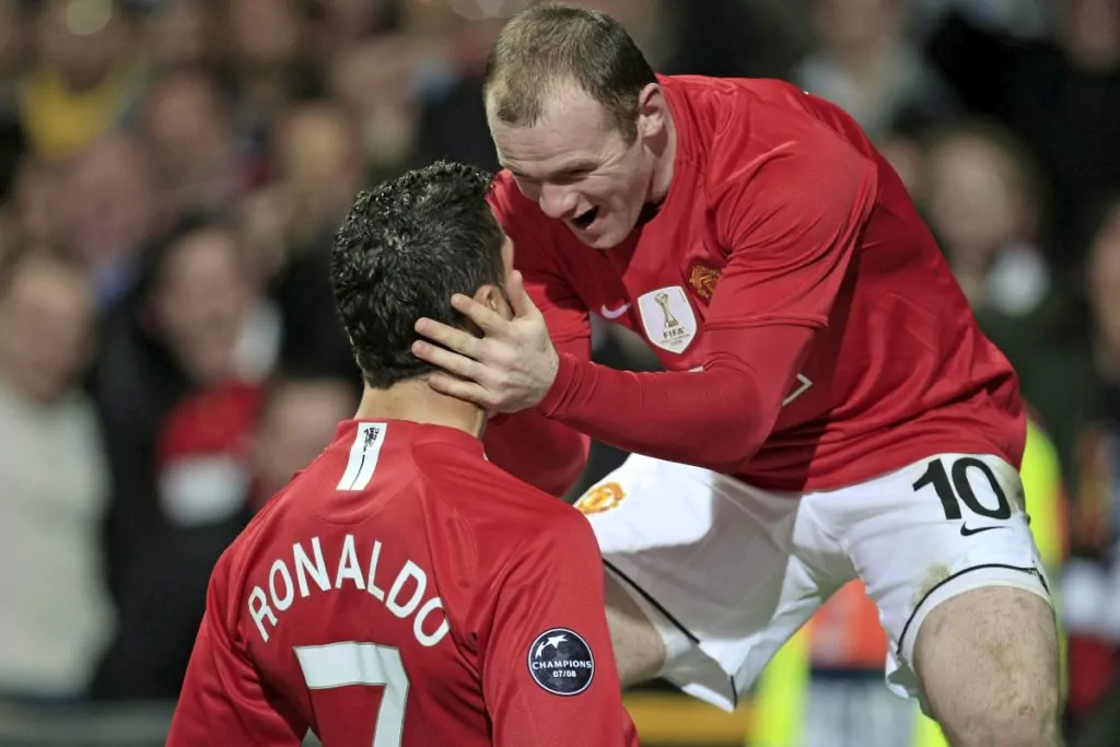 Rooney e Ronaldo